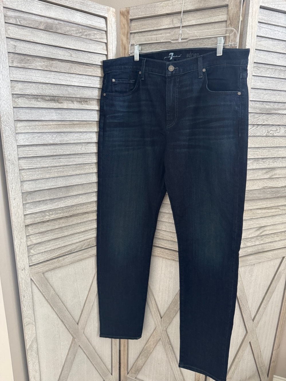159. 7 for all mankind Mens Adrien slim tampered Jeans NWT - Picture 3 of 9